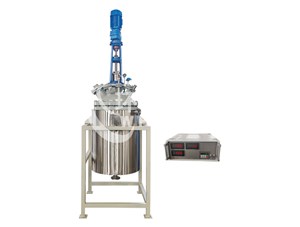 250L低溫鈦材復合板機械密封反應釜已完工發(fā)往西安