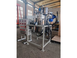 29L高溫高壓不銹鋼電動(dòng)升降反應(yīng)釜已完工發(fā)往滄州